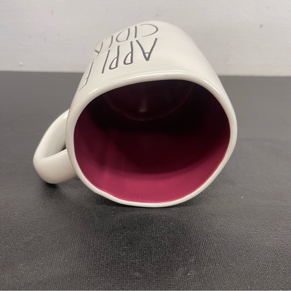 Rae Dunn Apple Cider Mug w/ Burgundy interior - Picture 5 of 5